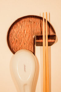 +02 金工作家　宮田 琴 様文菜華オリジナル 箸置き